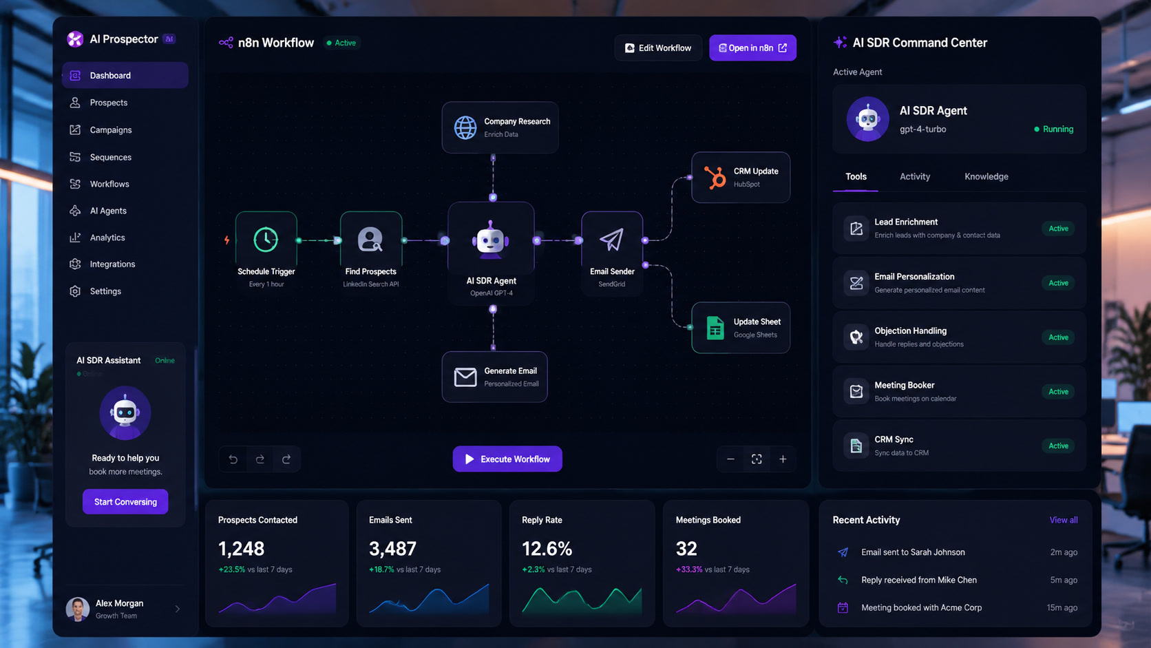 AI Prospecting Agents in 2026: Build with n8n vs. Buy Specialized Tools
