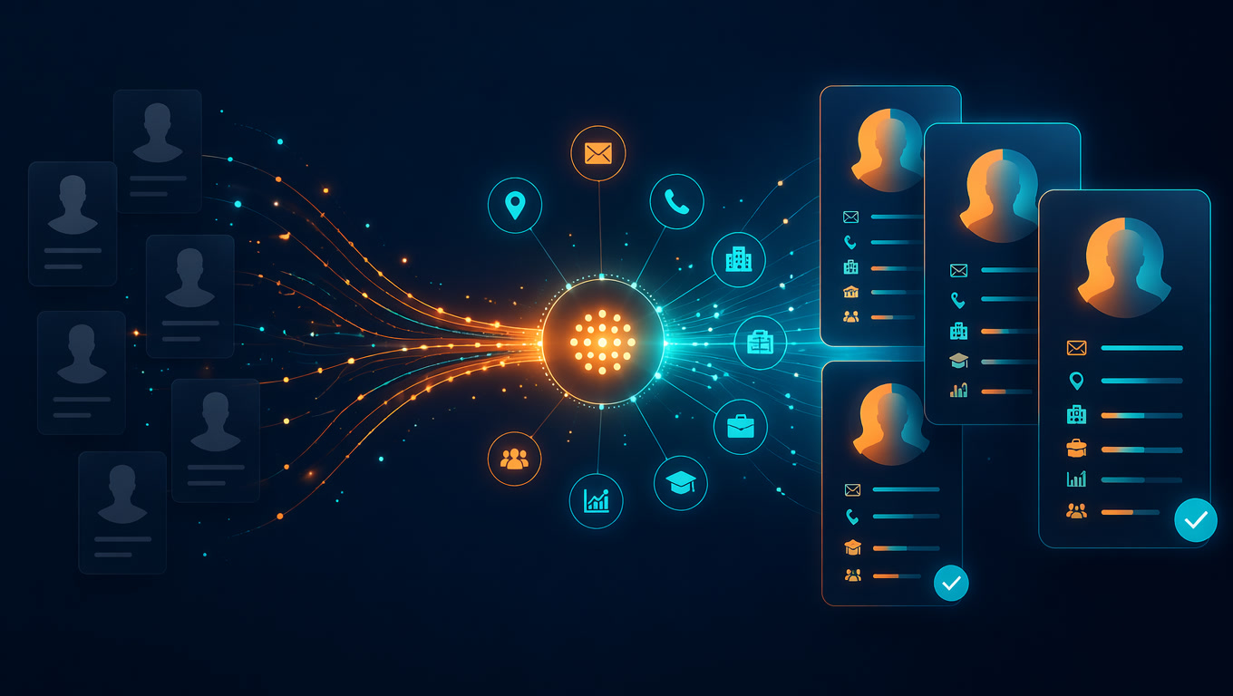 Automated CRM Enrichment: How to Go From Basic Data to Complete Profiles Without Manual Work