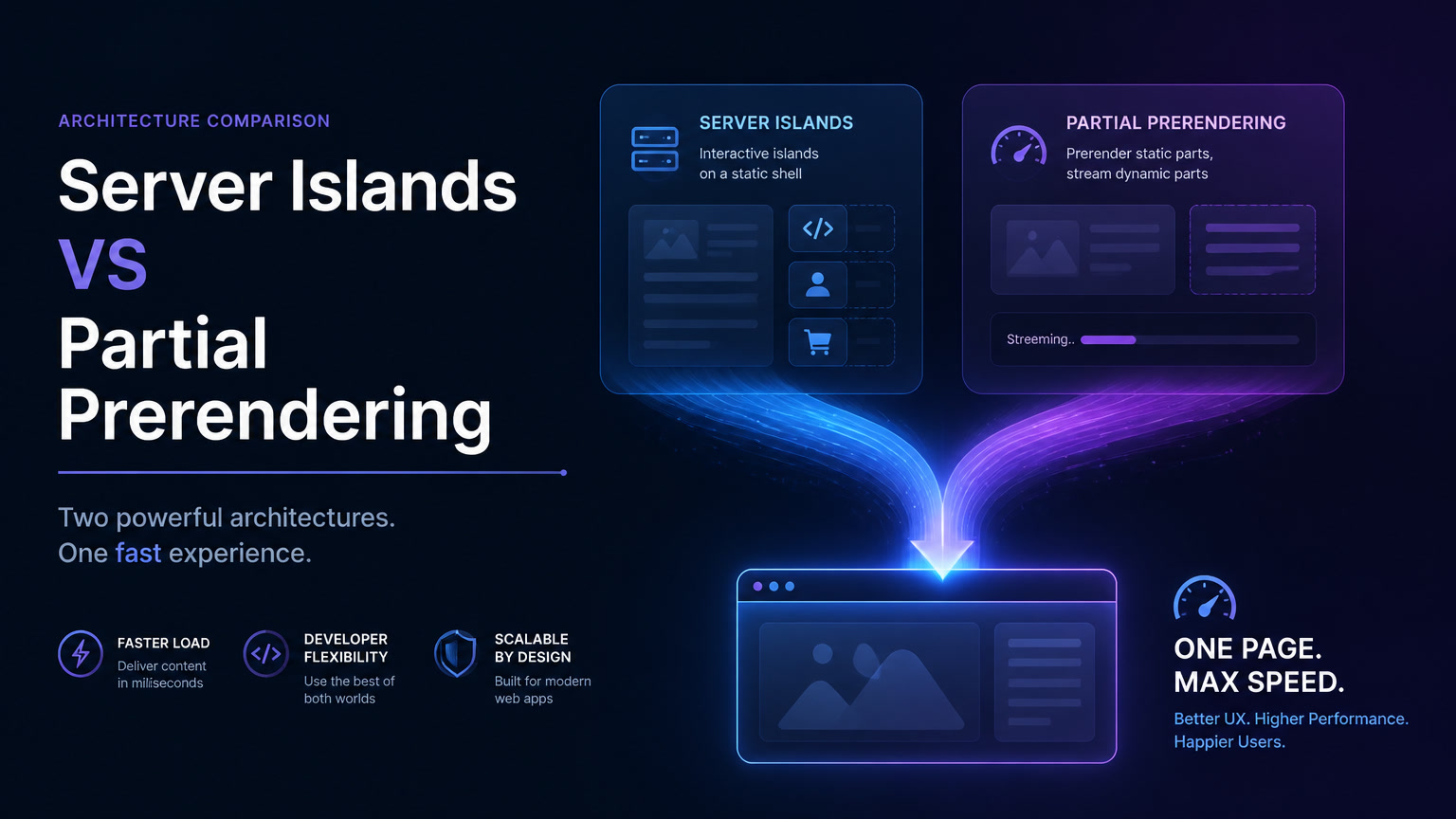 Server Islands vs Partial Prerendering: Choosing the Right Hybrid for Your Content Site