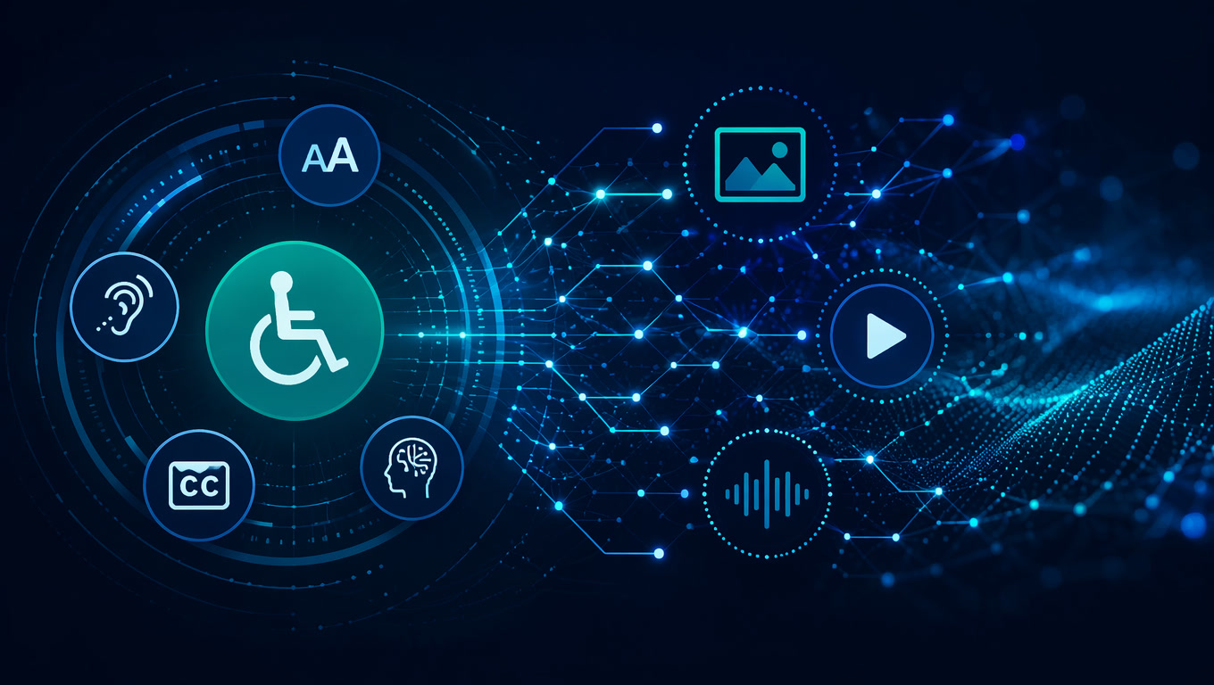 Synthetic Media, Real Accessibility Gaps: How to Audit AI-Generated Content for WCAG 2.2 Compliance