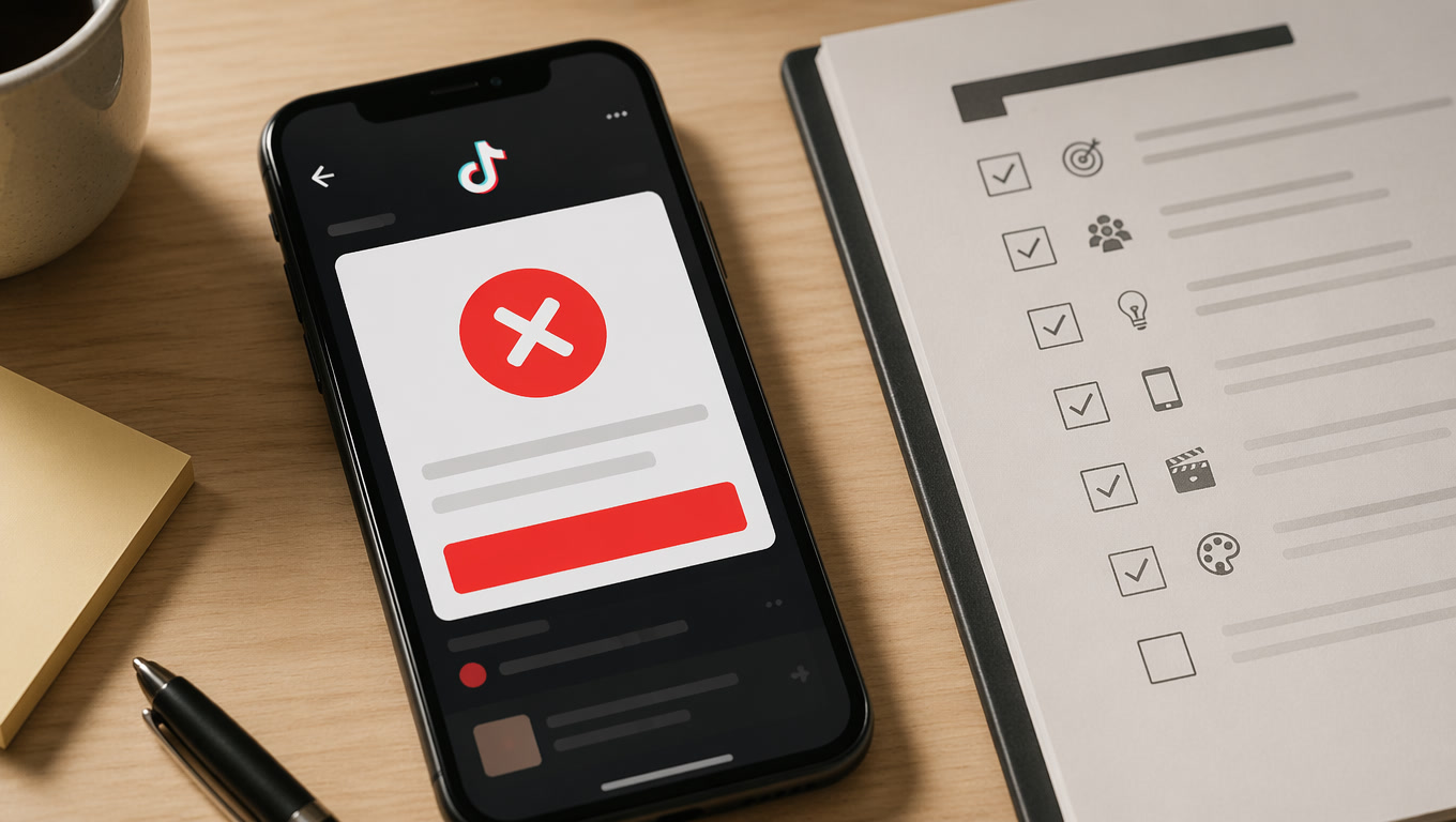 We've Managed 200+ TikTok Ad Campaigns in 2026 — These 5 Creative Mistakes Get Rejected the Most (and How to Fix Them)