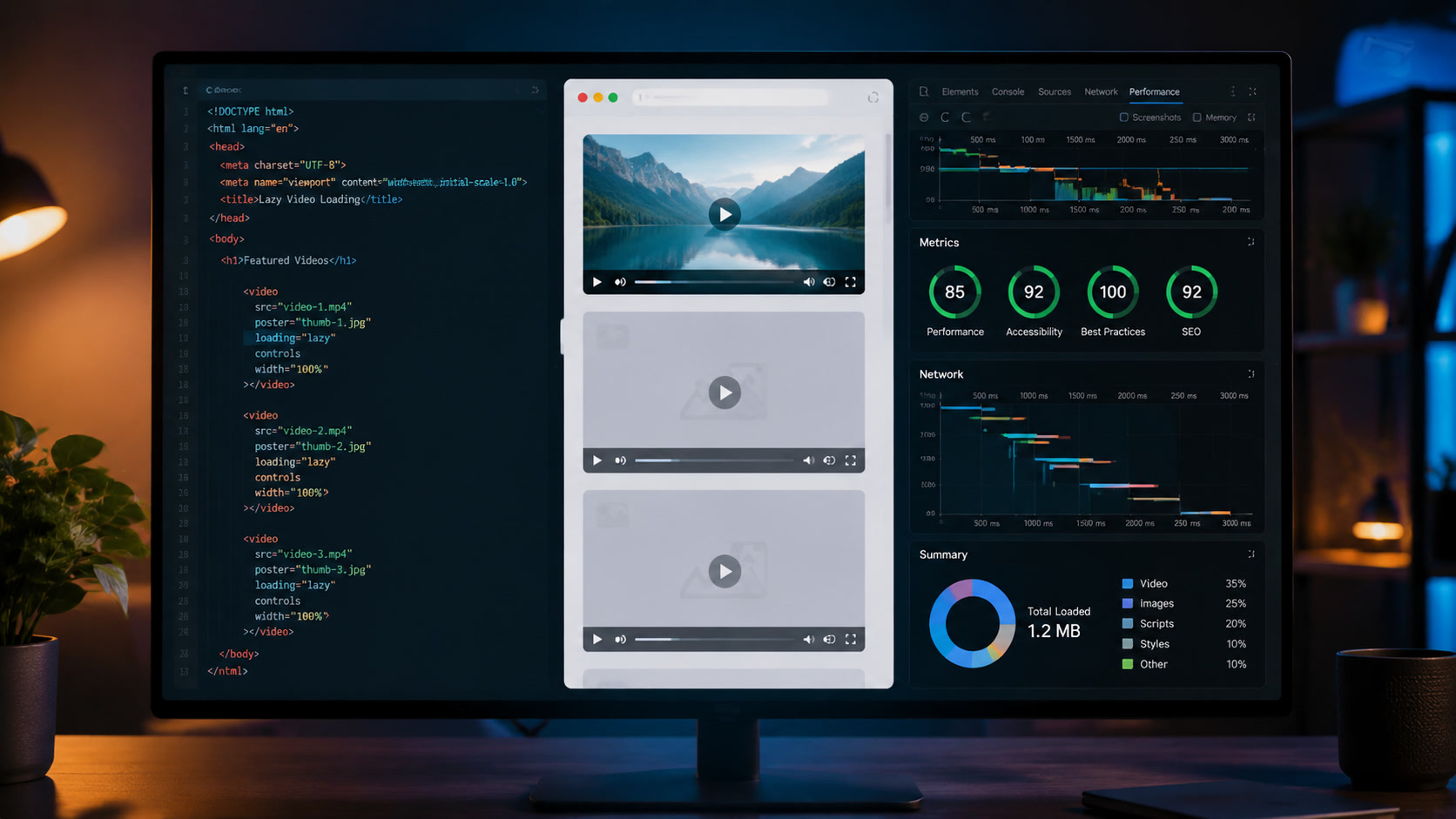 Native Video and Audio Lazy Loading in 2026: How loading='lazy' Works Cross-Browser