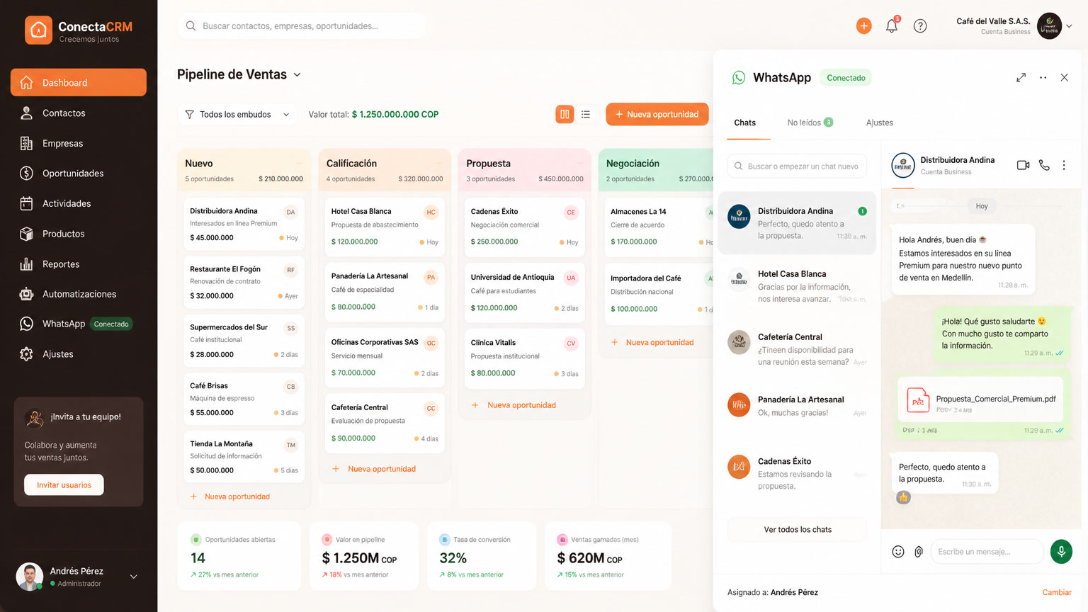 WhatsApp + CRM in 2026: 5 Platforms Tested for the Latin American Market